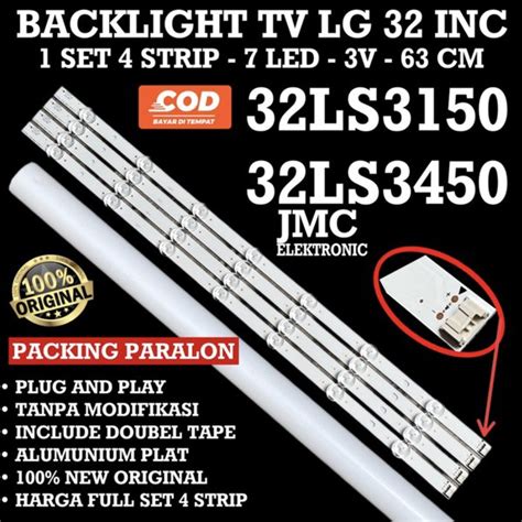 Jual BACKLIGHT TV LED LG 32 INCH 32LS3150 32LS3450 32LS LAMPU BL 32IN