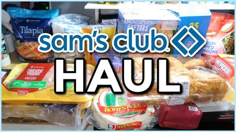 SAM S CLUB HAUL Monthly Sam S Club Stock Up Haul Meat Snacks New