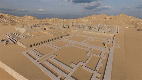 3D model 3D model Persepolis-reconstructed environment of Persepolis VR / AR / low-poly | CGTrader