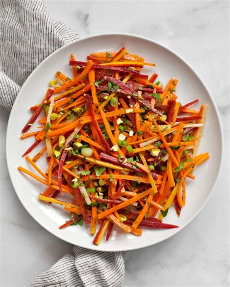 Carrot Salad With Tahini Lemon Vinaigrette Last Ingredient