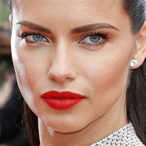 Adriana Lima's Makeup Photos & Products | Steal Her Style