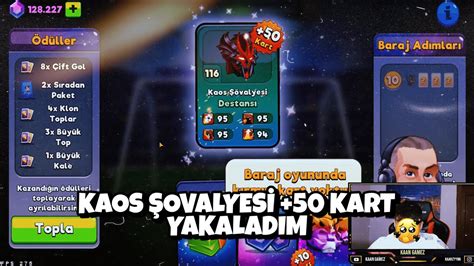 OHAA MAÇIN OYUNCUSU MODU DESTANSI KAOS ŞOVALYESİ 50 KART YAKALADIM