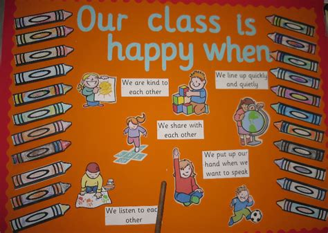 Our Class Is Happy When Classroom Display Photo Photo Gallery