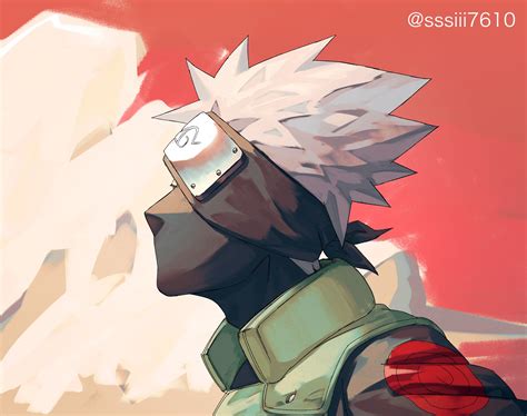 Download Kakashi Hatake Anime Naruto HD Wallpaper by しう