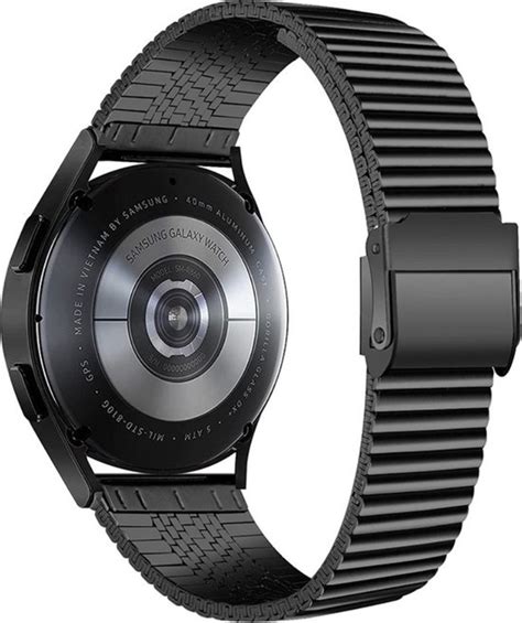 Just In Case Samsung Galaxy Watch Active Bandje Stalen Texture Band