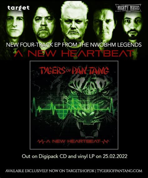 Tygers Of Pan Tang Lança O Novo Ep A New Heartbeat Headbangers News