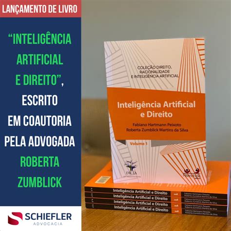 Lan Amento Do Livro Intelig Ncia Artificial E Direito Escrito Em