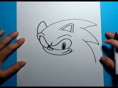 Draw Como Dibujar A Sonic Paso A Paso Sonic How To Draw Sonic