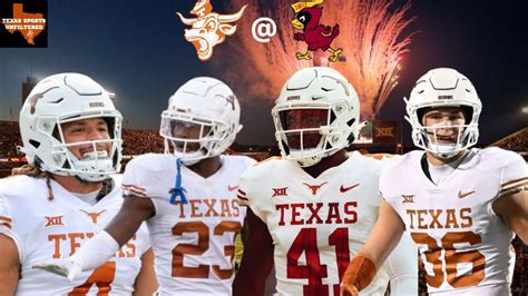 Texas Football Postgame Show Longhorns Win In Ames Live Texas