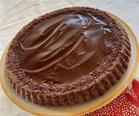 Crostata Morbida Cacao E Crema Al Cioccolato Dolce Ricetta Facile