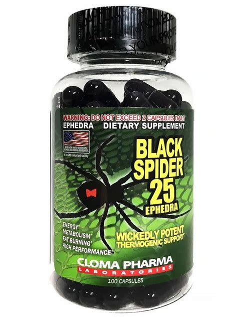 Cloma Pharma Black Spider