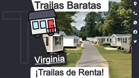 Trailas Y Casas De Renta Baratas En Virginia