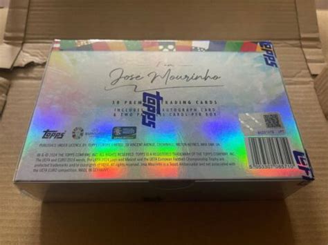 Topps Jose Mourinho Curated UEFA Euro 2024 Brand New Sealed Hobby Box