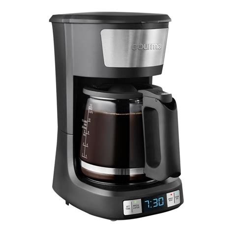 Cafetera Gourmia 12 Tazas Negra Walmart