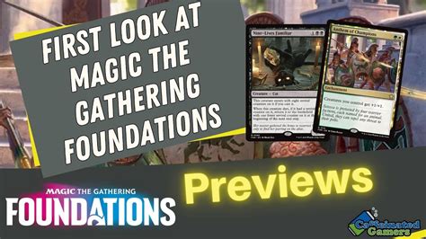 A First Look At Magic The Gathering Foundations YouTube