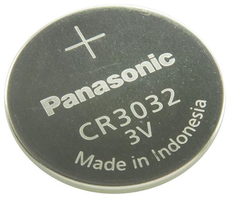 CR3032 - Panasonic Batteries - Battery, 3 V, Coin Cell