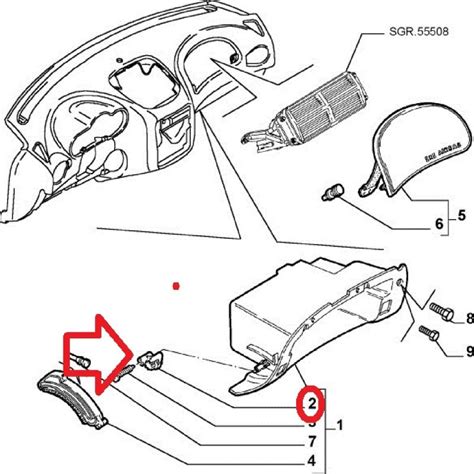 Dispositif Commande Alfa Romeo Alfa Brera Coupe Gt Spider