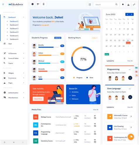 Education Lms Responsive Bootstrap Admin Dashboard Template