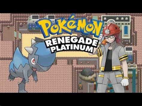 Pok Mon Renegade Platinum Versus Gym Leader Roark Youtube