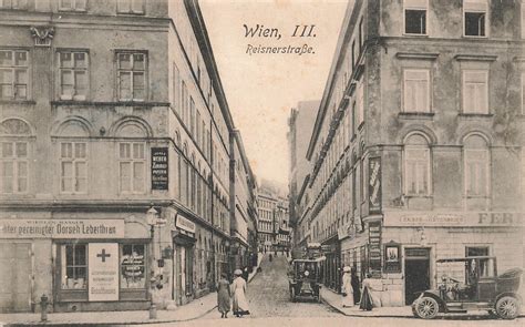 Wien III Reisnerstrasse 1911 Wiener Werkstätte Postkarten