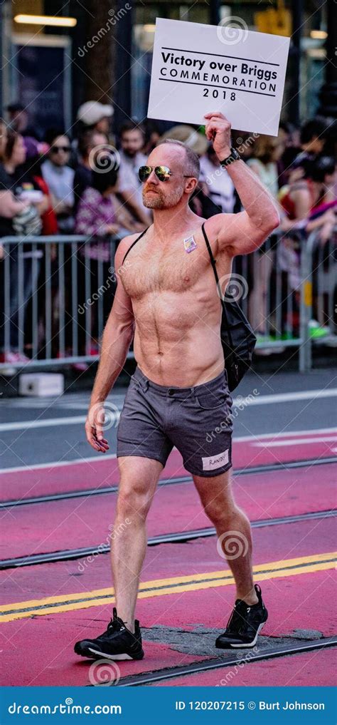 Gay Pride Parade In San Francisco Victory Over Briggs Marches Editorial Image Image Of