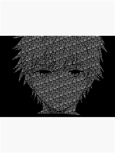 Kaneki Ken Word Art Tokyo Ghoul Sticker For Sale By Mattsherman