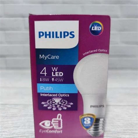 Jual Philips Led Mycare W Cahaya Putih Lampu Led Philips Watt Cdl Di