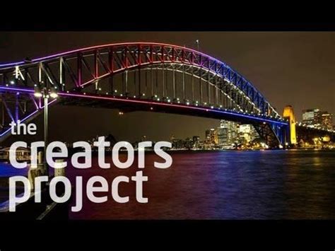 Light Painting The Sydney Harbour Bridge | Light installation, Light ...