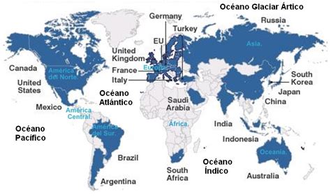 Crisis Financiera Mundial Desde G8 Mapa E Información Del G 20