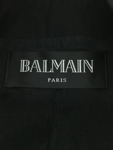 Balmain バルマン テーラードジャケット 34 ウール 古着の販売・通販ならセカンドストリート