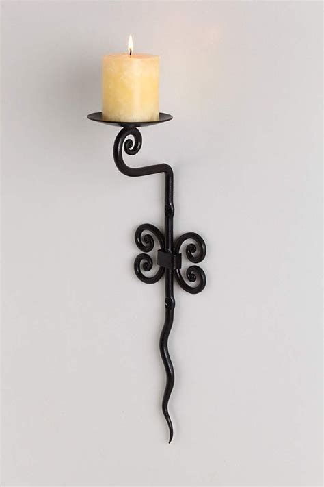 Rtzen Decorative Blacksmith Wrought Iron Candle Holder