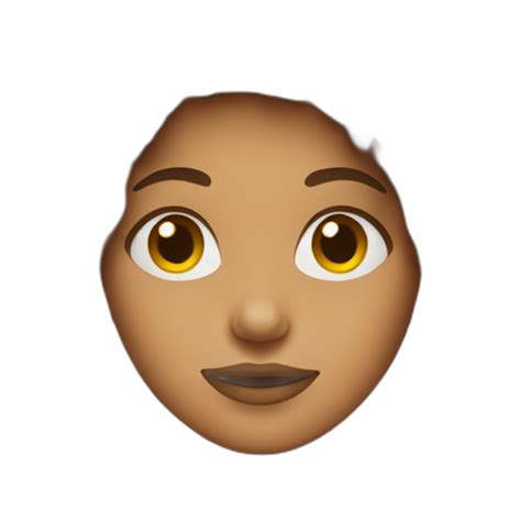 Sassy Latina Woman With Orange Afro Ai Emoji Generator