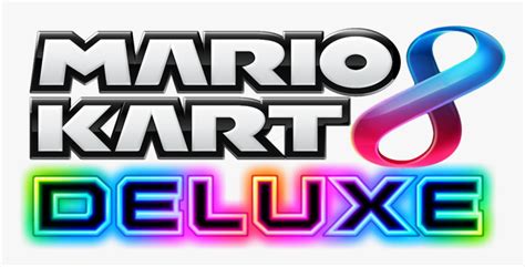 Mario Kart Deluxe Logo Png Mario Kart Full Size Png Clipart The Best