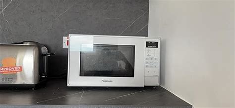 Panasonic Nn E28jmmbpq Compact Solo Microwave Oven With Turntable 800