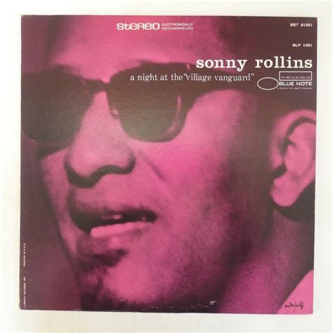 Us Blue Note Sonny Rollins A Night At The Village Vanguard