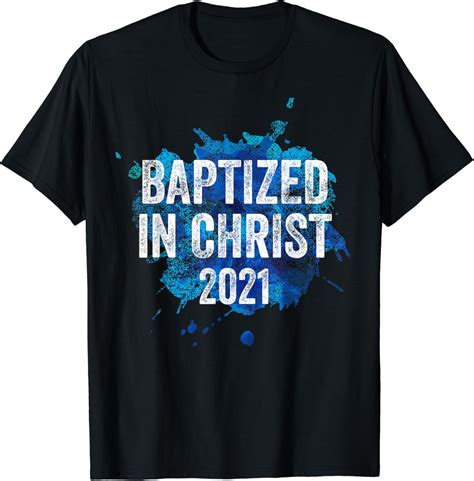 Baptized In Christ 2021 Baptism Church Christian Cross