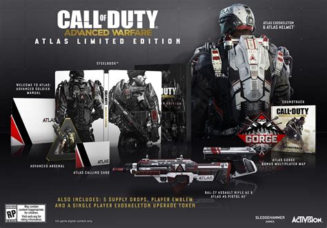 Call Of Duty Advanced Warfare 3 éditions Collector Xbox Xboxygen