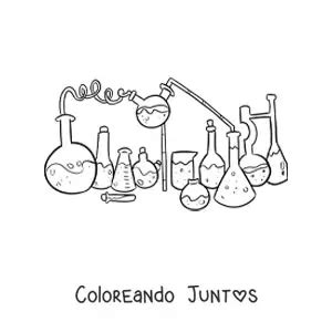 Dibujos De Qu Mica Para Colorear Gratis Coloreando Juntos 114228 The