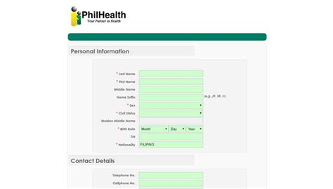 Philhealth Online Registration Contribution Requirements Benefits