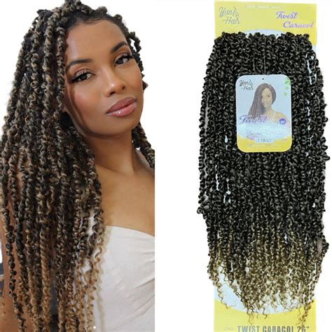 Cabelo Caracol Crochet Pre looped Trança Twist Enroladinho Shopee Brasil