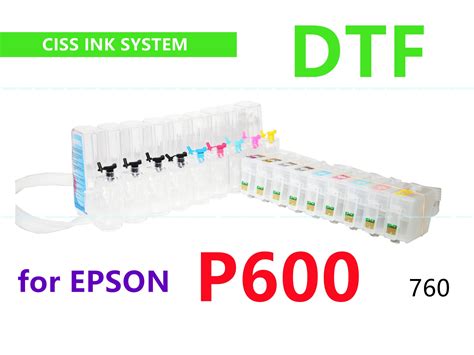 Refillable Dtf Ink Cartridge Kit For Artisan 1430 Stylus 1400 Printer T079 79 Ink Cartridge For