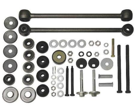 Corvette Rear Suspension Bushing Kit With Adjustable Strut Rods