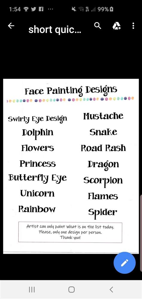 Pin Von Sherri MacLean Auf Facepainting Signs