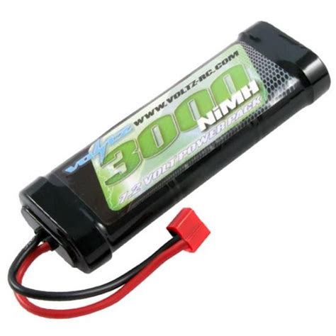 Voltz VZ0015D Voltz 3000mAh NiMh Stick Pack 7 2v Deans Connector