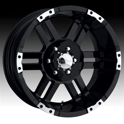 Ultra 247B 247 / 248B 248 Thunder Black w/ Machined Custom Rims Wheels ...