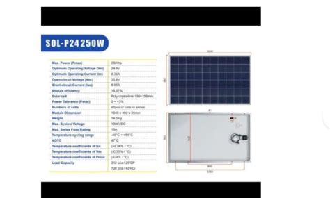 Jual Solana Solar Panel Solar Cell Panel Surya 250wp Poly Di Seller Cgs