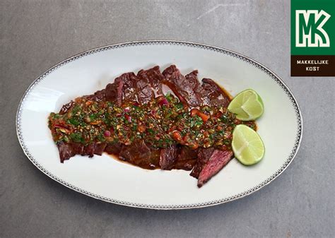 Bavette Van De Bbq Met Chimichurri