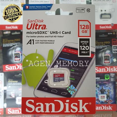 Jual Memory Card Microsd Micro Sd Sandisk Ultra Class Gb Gb