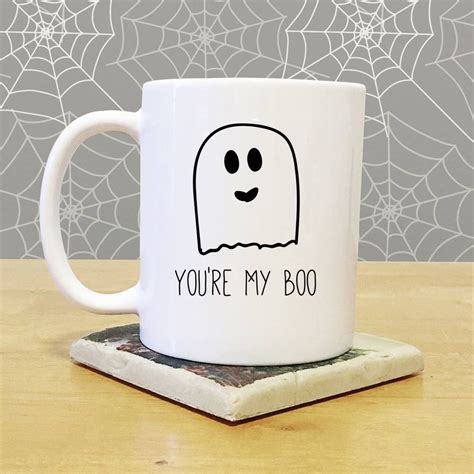 You Re My Boo Halloween Mug Ghost Mug Halloween Etsy