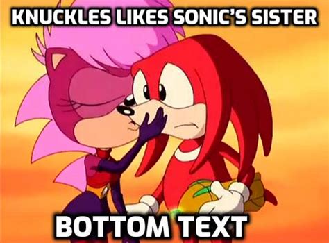 Sonic Underground Knuckles Explained In 1 Image Fandom